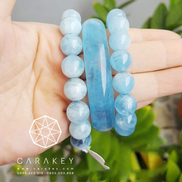 Thạch anh aquamarine, kiềng tay, kiềng tay đá, kiềng tay bằng đá, kiềng tay đá phong thủy, kiềng tay đá thạch anh, kiềng đeo tay bằng đá, kiềng đeo tay đá phong thủy, kiềng tay đá thạch anh phong thủy